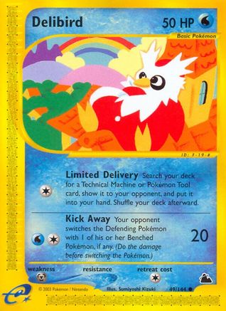Delibird (/144) Reverse Holofoil [Vintage: Skyridge] Pokemon Single Pokémon