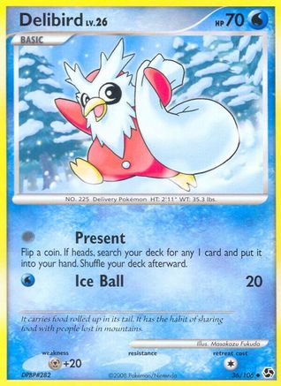 Delibird (/106) [DP: Great Encounters] Pokemon Single Pokémon