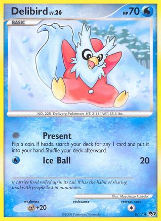Delibird (/17) [Promos: POP Series 7] Pokemon Single Pokémon