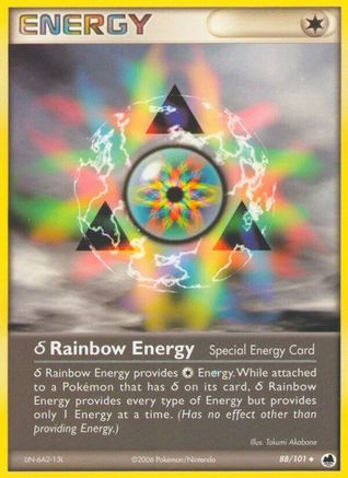 Delta Rainbow Energy (/101) Reverse Holofoil [EX: Dragon Frontiers] Pokemon Single Pokémon