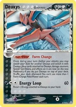 Deoxys (Delta Species - Attack Forme) (/110) Holofoil [EX: Holon Phantoms] Pokemon Single Pokémon