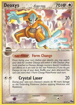 Deoxys (Delta Species) (2/17) Holofoil [Promos: POP Series 4] Pokemon Single Pokémon