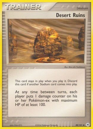 Desert Ruins (/101) Reverse Holofoil [EX: Hidden Legends] Pokemon Single Pokémon