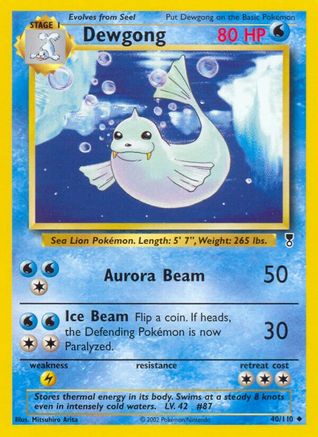 Dewgong (/110) Reverse Holofoil [Vintage: Legendary Collection] Pokemon Single Pokémon