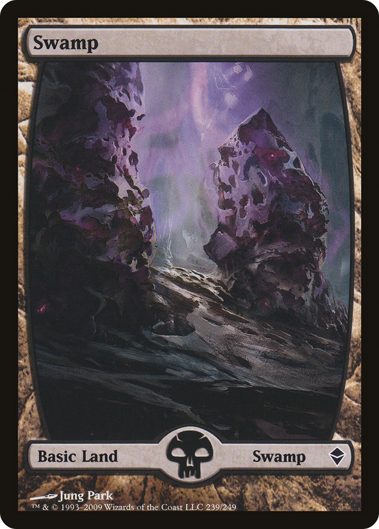 Swamp (ZEN-239) [Zendikar] MTG Single Wizards of the Coast