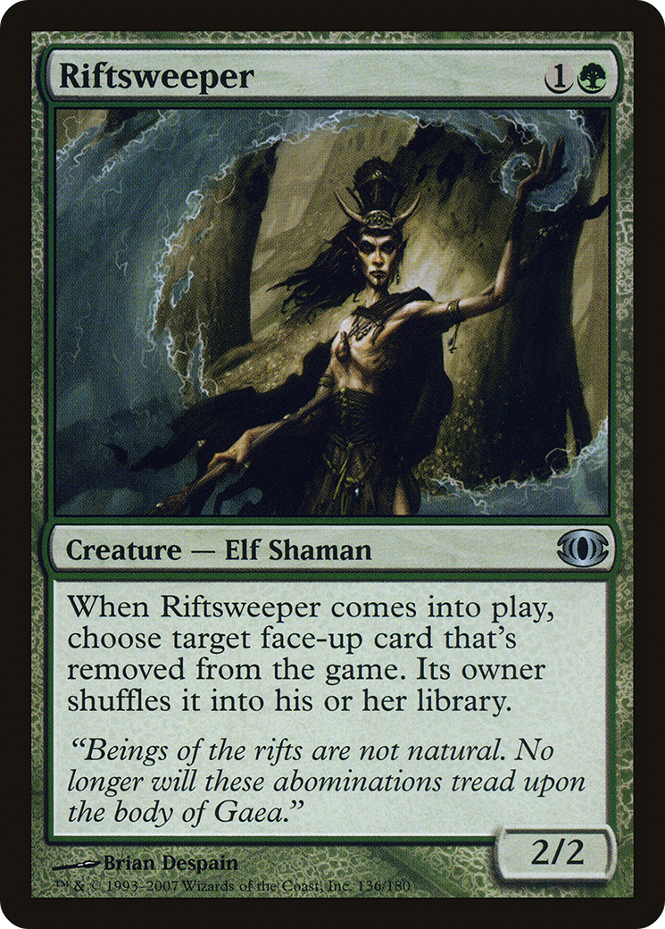 Riftsweeper (FUT-136) [Future Sight] Foil MTG Single Wizards of the Coast