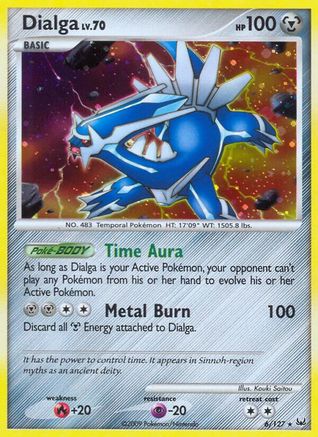 Dialga (6) (/127) Holofoil [Platinum: Base set] Pokemon Single Pokémon