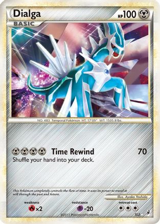 Dialga (Shiny) (/95) Holofoil [HGSS: Call of Legends] Pokemon Single Pokémon