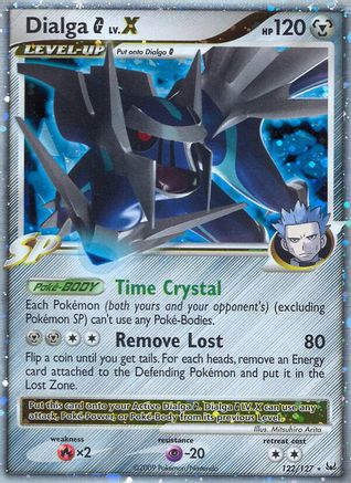 Dialga G LV.X (/127) Holofoil [Platinum: Base set] Pokemon Single Pokémon