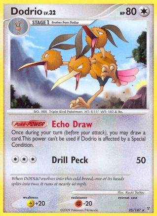 Dodrio (/147) [Platinum: Supreme Victors] Pokemon Single Pokémon