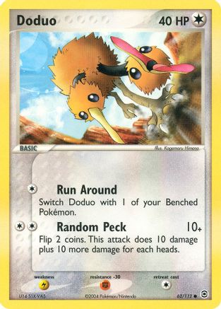 Doduo (/112) [EX: FireRed & LeafGreen] Pokemon Single Pokémon