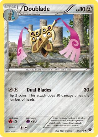 Doublade (/146) Reverse Holofoil [XY: Base Set] Pokemon Single Pokémon