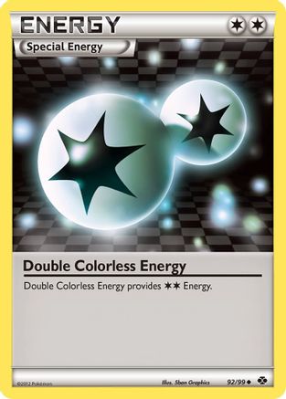 Double Colorless Energy (92/99) Reverse Holofoil [BW: Next Destinies] Pokemon Single Pokémon