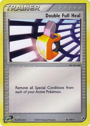 Double Full Heal (/100) [EX: Sandstorm] Pokemon Single Pokémon