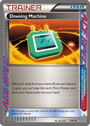 Dowsing Machine (128/135) - [BW: Plasma Storm] Holofoil Pokemon Single Pokémon
