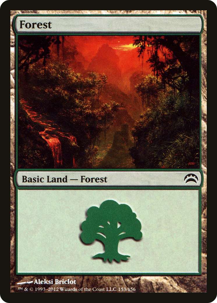 Forest (PC2-153) [Misc] Planechase 2012 Foil MTG Single Wizards of the Coast
