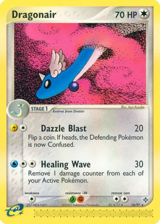 Dragonair - 14/97 (14/97) Reverse Holofoil [EX: Dragon] Pokemon Single Pokémon