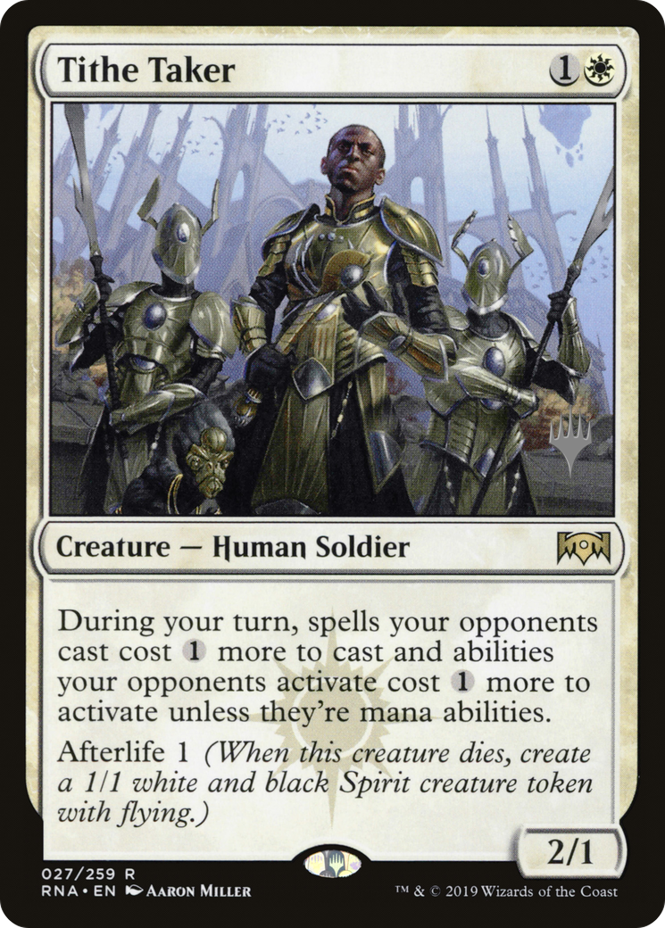 Tithe Taker (PPELD-027) [Ravnica Allegiance Promos] MTG Single Wizards of the Coast