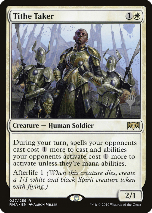 Tithe Taker (PPELD-027) [Ravnica Allegiance Promos] MTG Single Wizards of the Coast