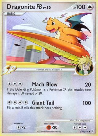 Dragonite FB (/147) Reverse Holofoil [Platinum: Supreme Victors] Pokemon Single Pokémon