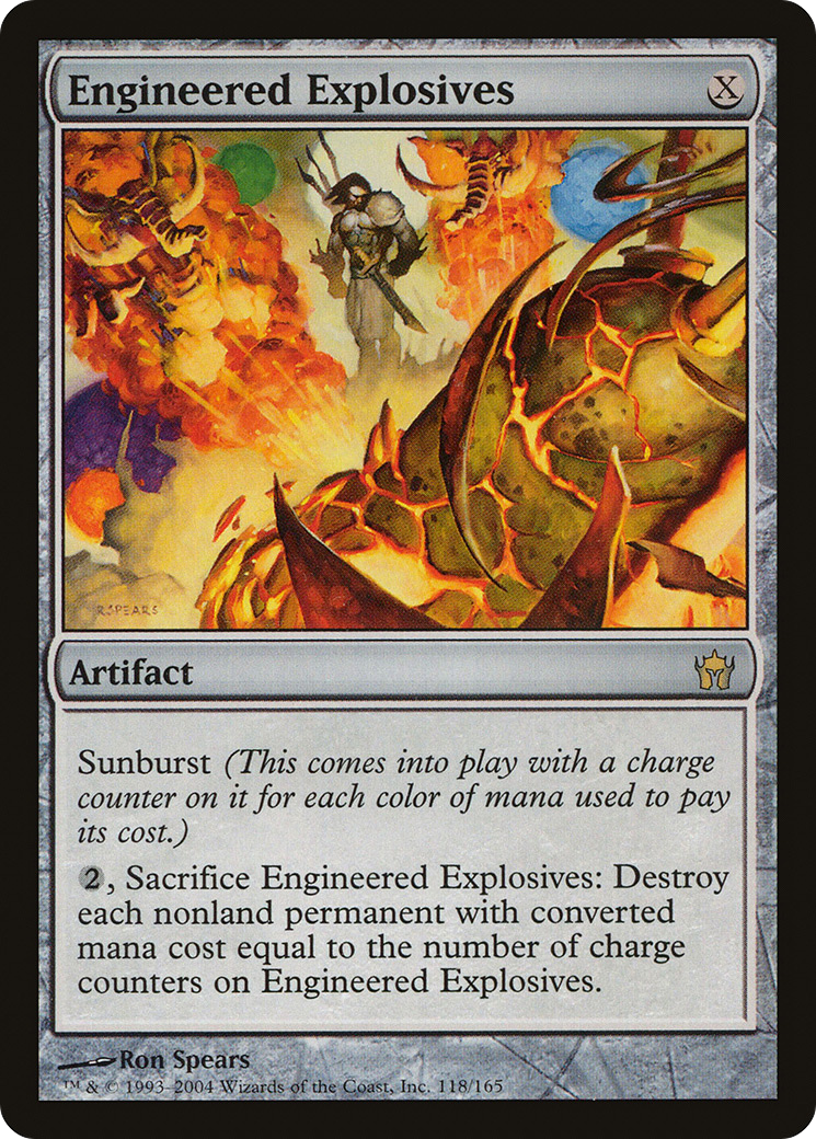 Engineered Explosives (5DN-118) [Fifth Dawn] MTG Single Wizards of the Coast