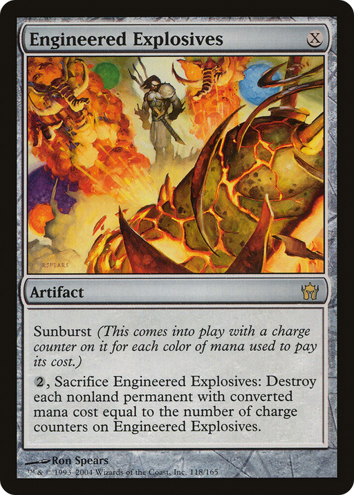 Engineered Explosives (5DN-118) [Fifth Dawn] MTG Single Wizards of the Coast