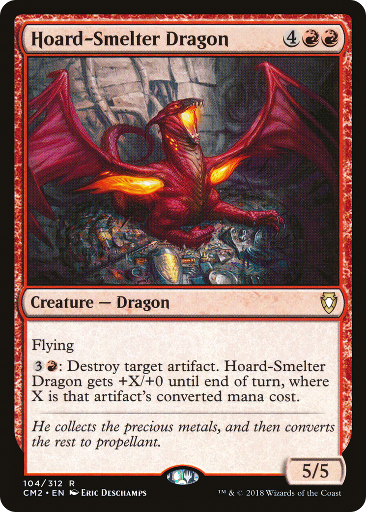 Hoard-Smelter Dragon (CM2-104) [Commander Anthology Volume II] MTG Single Wizards of the Coast