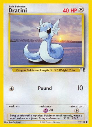 Dratini (72/110) [Vintage: Legendary Collection] Pokemon Single Pokémon