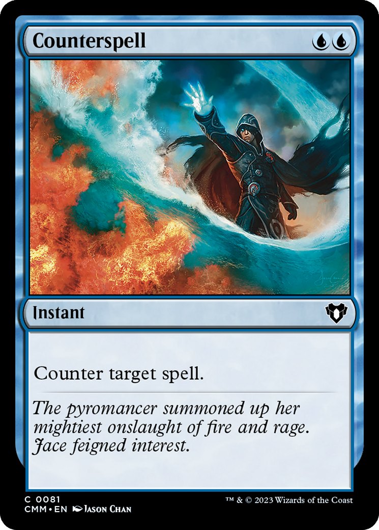Counterspell (CMM-081) [Commander Masters] MTG Single Wizards of the Coast
