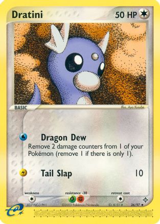 Dratini (/97) [EX: Dragon] Pokemon Single Pokémon