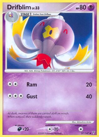 Drifblim (/147) [Platinum: Supreme Victors] Pokemon Single Pokémon