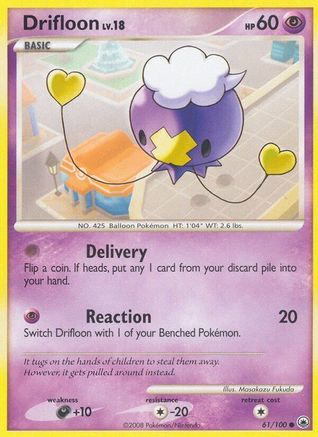 Drifloon (/100) [DP: Majestic Dawn] Pokemon Single Pokémon