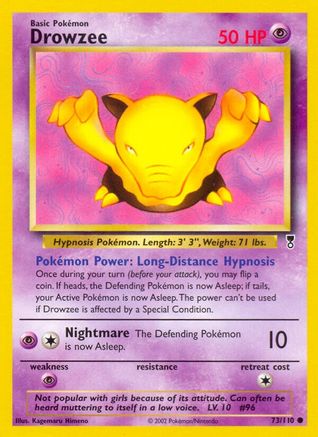 Drowzee (/110) [Vintage: Legendary Collection] Pokemon Single Pokémon