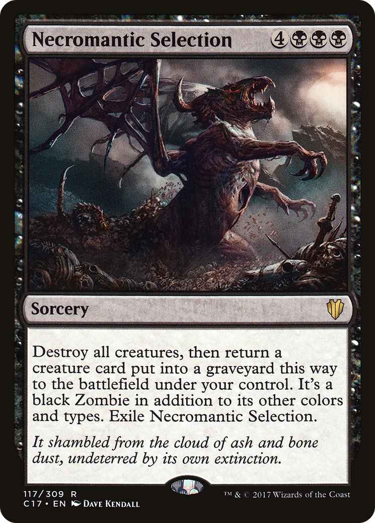 Necromantic Selection (C17-117) [Commander 2017] MTG Single Wizards of the Coast