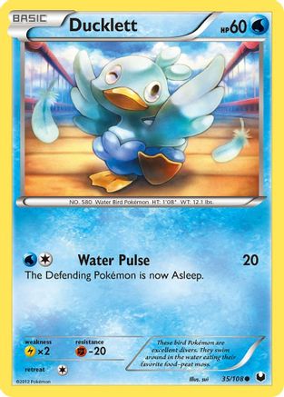 Ducklett (/108) [BW: Dark Explorers] Pokemon Single Pokémon