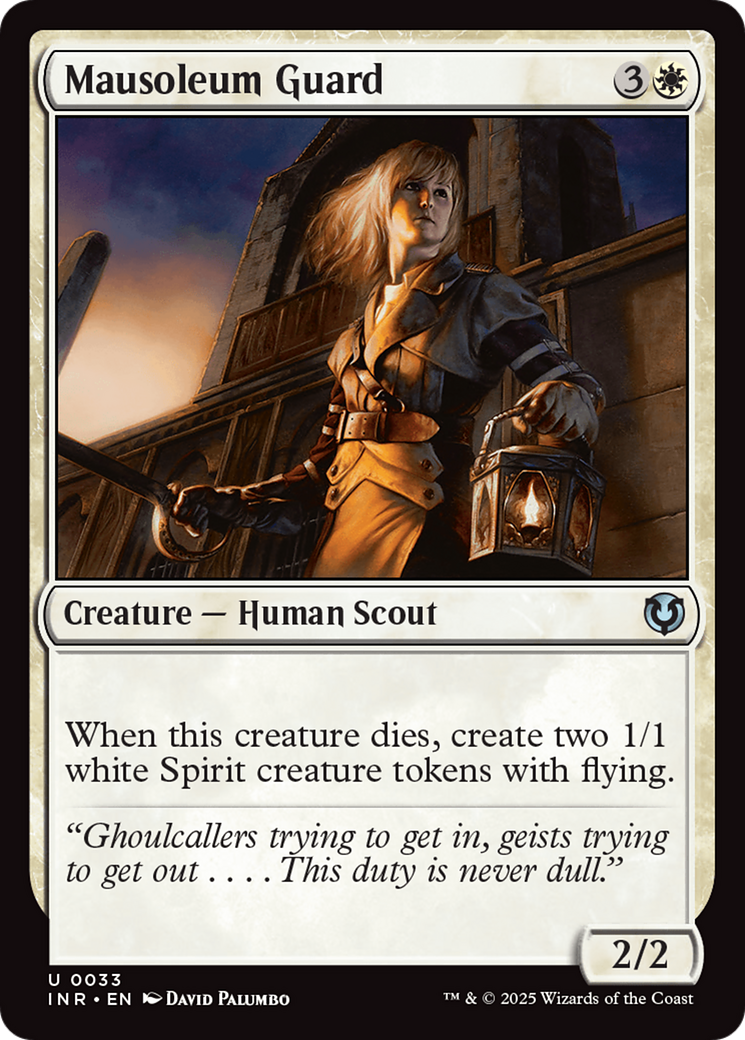 Mausoleum Guard (INR-033) [Innistrad Remastered] MTG Single Wizards of the Coast