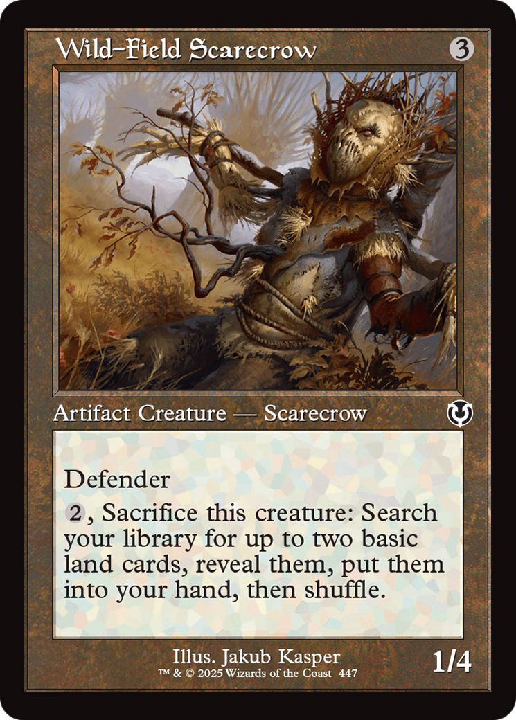 Wild-Field Scarecrow (INR-447) [Innistrad Remastered] Foil MTG Single Wizards of the Coast