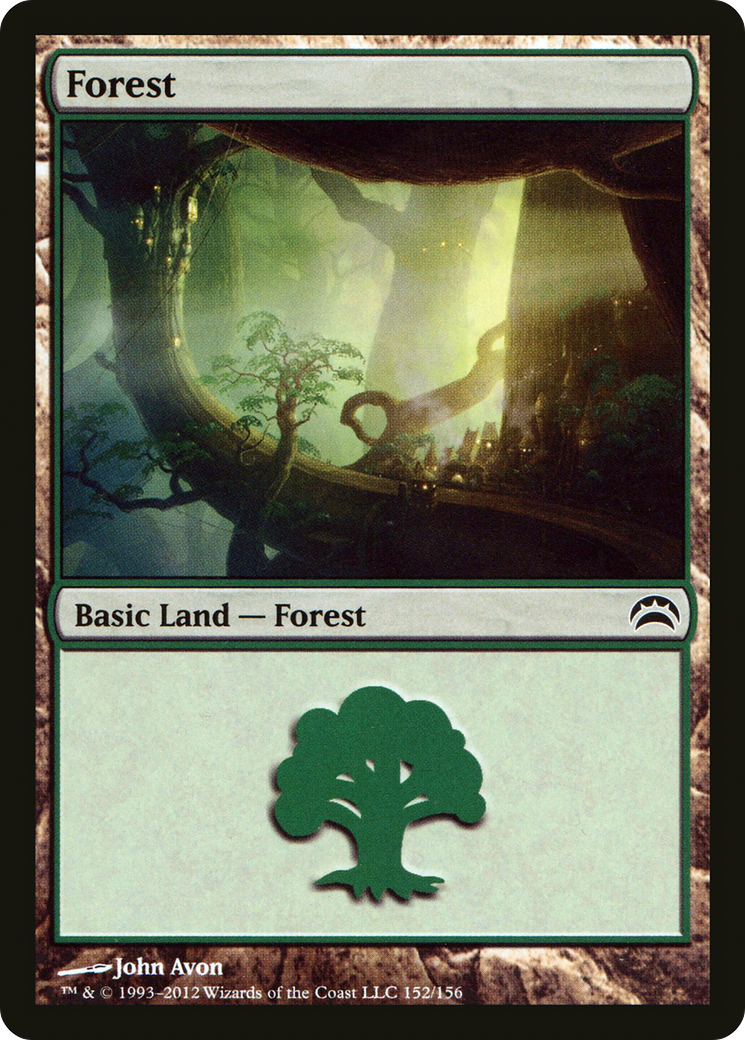 Forest (PC2-152) [Misc] Planechase 2012 Foil MTG Single Wizards of the Coast