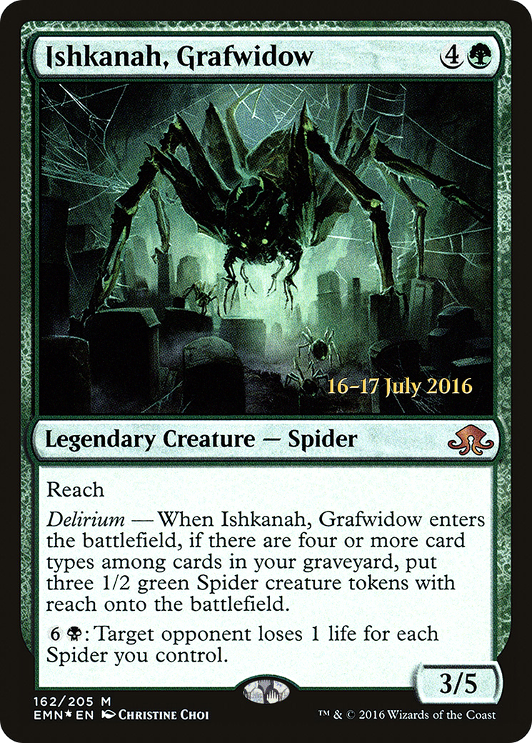 Ishkanah, Grafwidow (PRE-162) [Eldritch Moon Promos] Foil MTG Single Wizards of the Coast