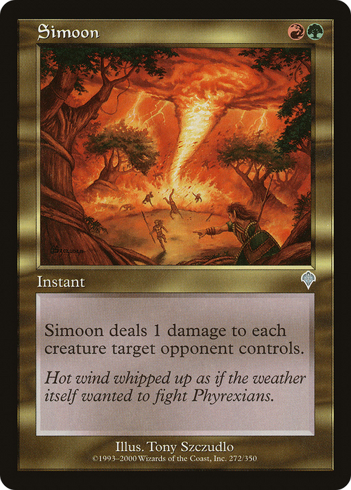 Simoon (INV-272) [Invasion] MTG Single Wizards of the Coast