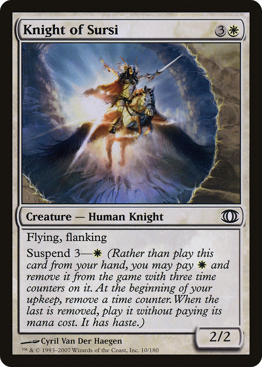 Knight of Sursi (FUT-010) [Future Sight] MTG Single Wizards of the Coast