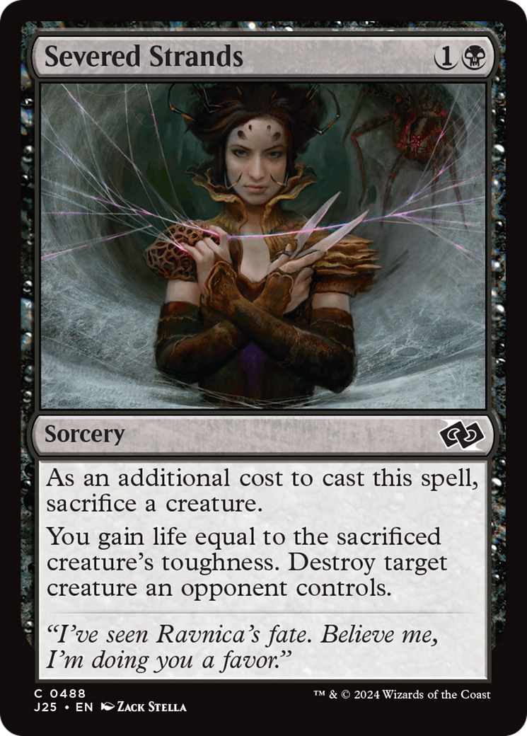 Severed Strands (J25-488) [Foundations Jumpstart] MTG Single Wizards of the Coast