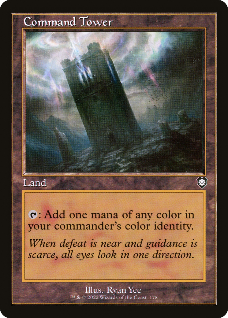 Command Tower (BRC-178) [The Brothers' War Commander] MTG Single Wizards of the Coast