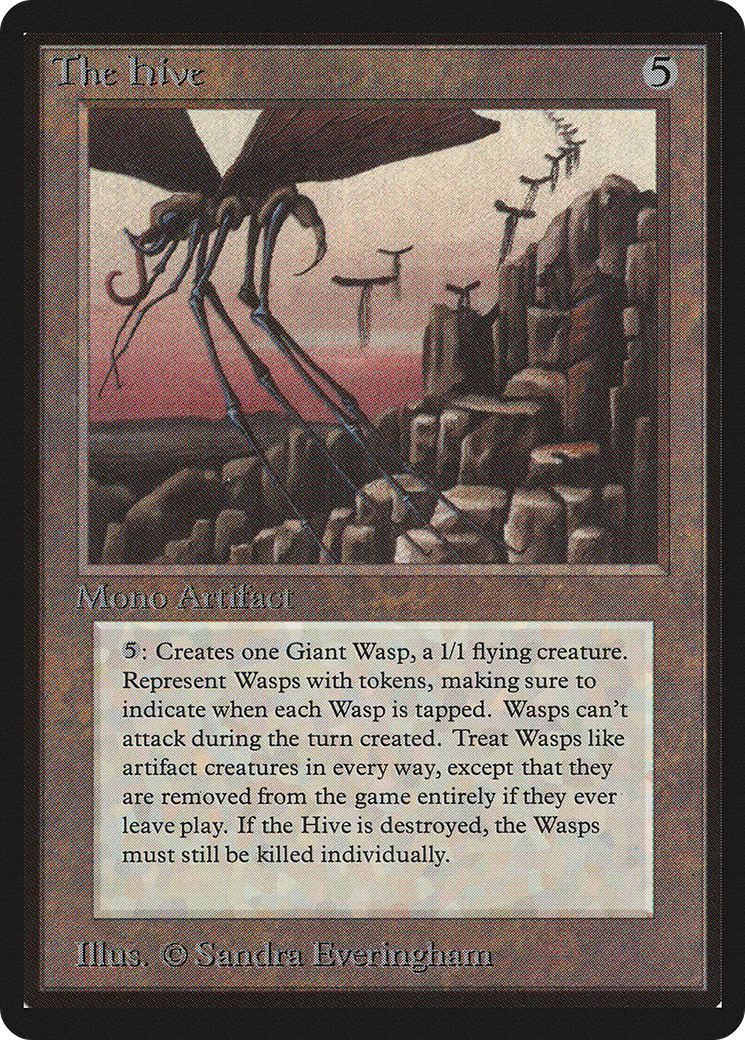 The Hive (LEB-273) [Oldschool] Limited Edition Beta MTG Single Wizards of the Coast