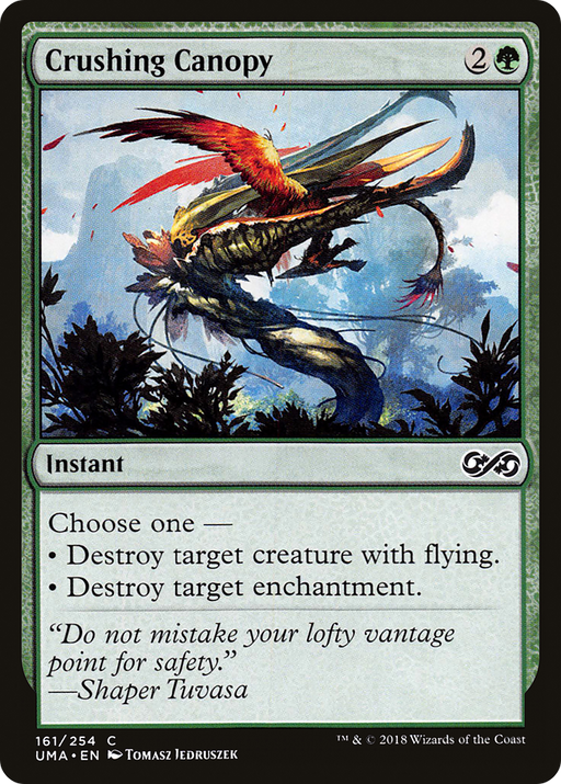 Crushing Canopy (UMA-161) [Ultimate Masters] MTG Single Wizards of the Coast