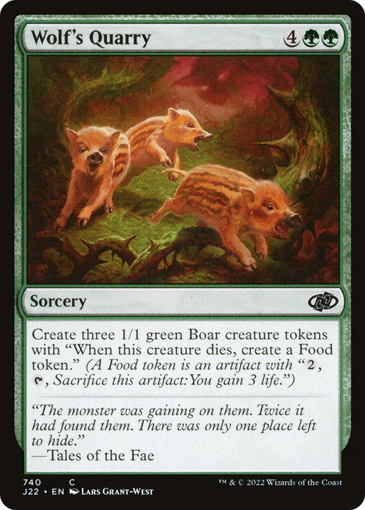 Wolf's Quarry (J22-740) [Jumpstart 2022] MTG Single Wizards of the Coast