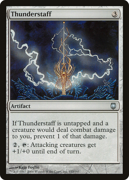 Thunderstaff (DST-153) [Darksteel] MTG Single Wizards of the Coast