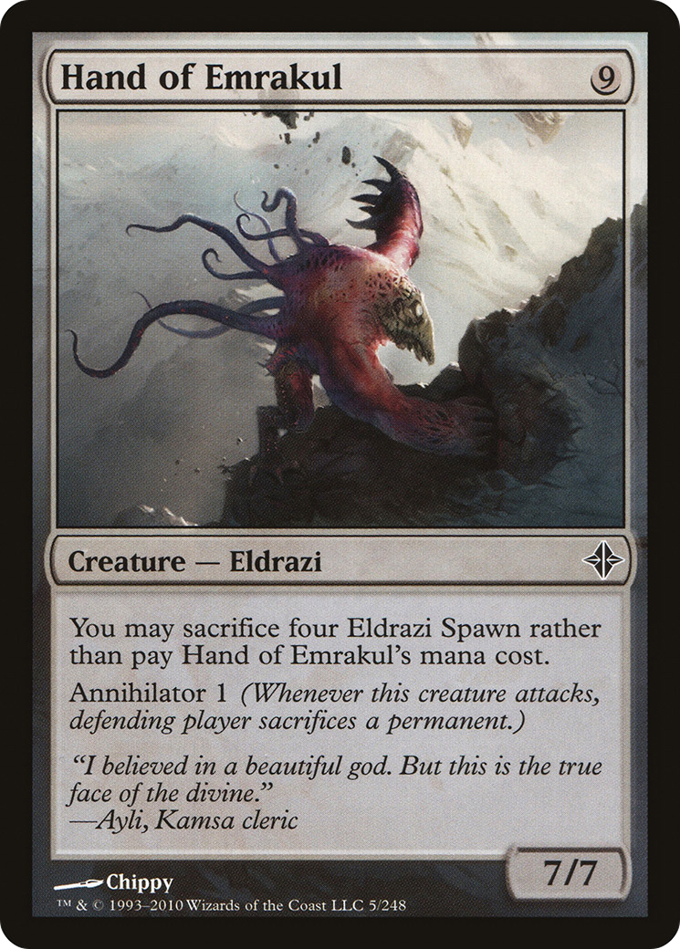Hand of Emrakul (ROE-005) [Rise of the Eldrazi] MTG Single Wizards of the Coast