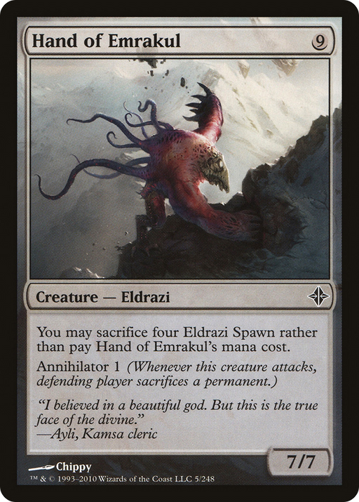 Hand of Emrakul (ROE-005) [Rise of the Eldrazi] MTG Single Wizards of the Coast