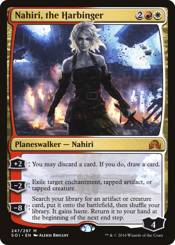 Nahiri, the Harbinger (SOI-247) [Shadows over Innistrad] Foil MTG Single Wizards of the Coast